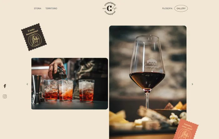 Cromeyeui bar website image