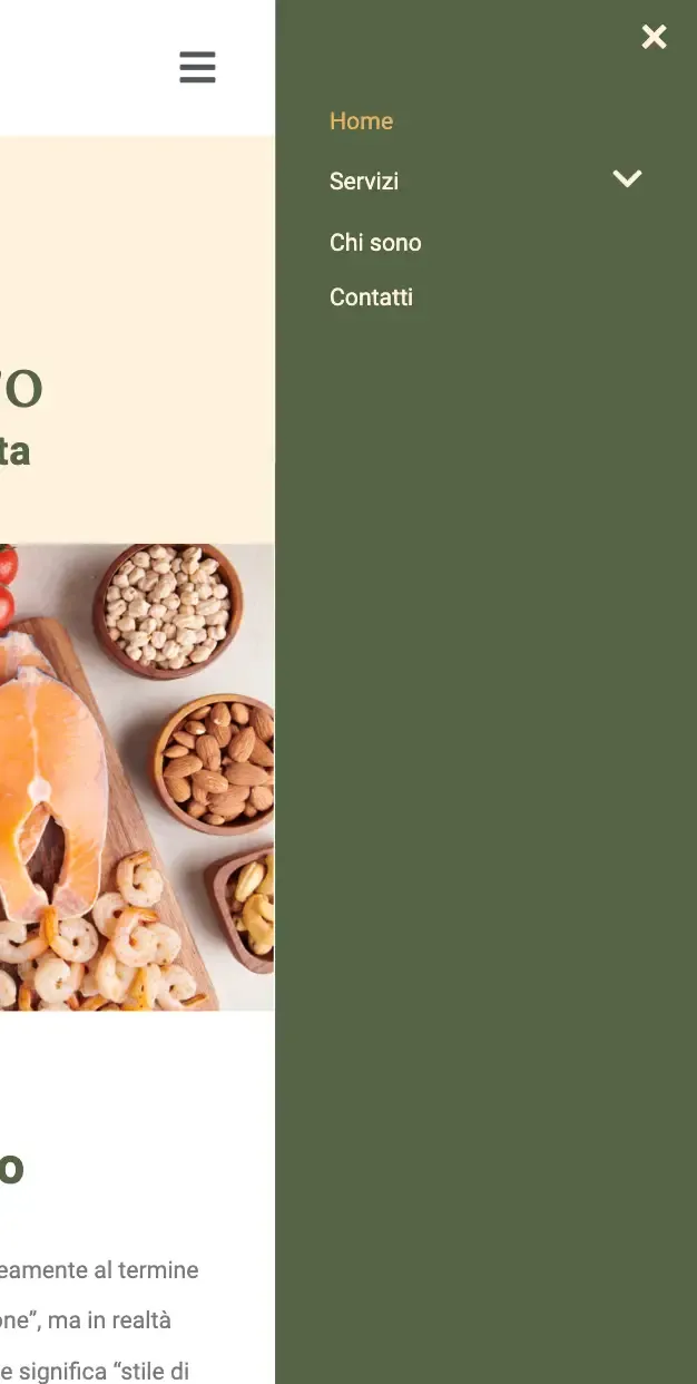 Nutritionist website image