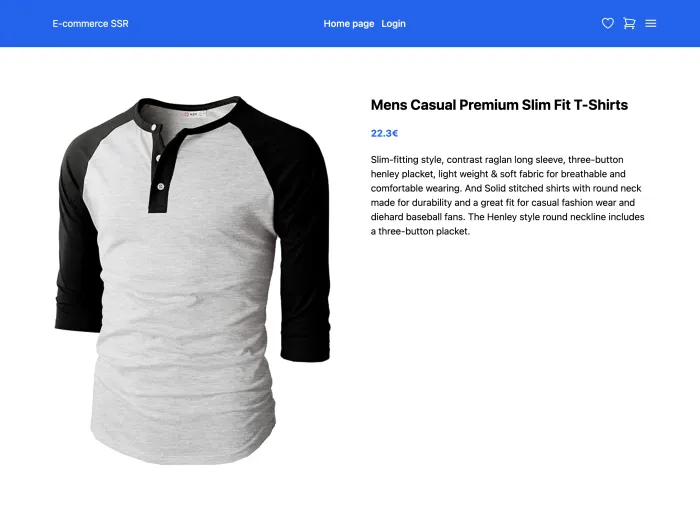 E-Commerce SSR image