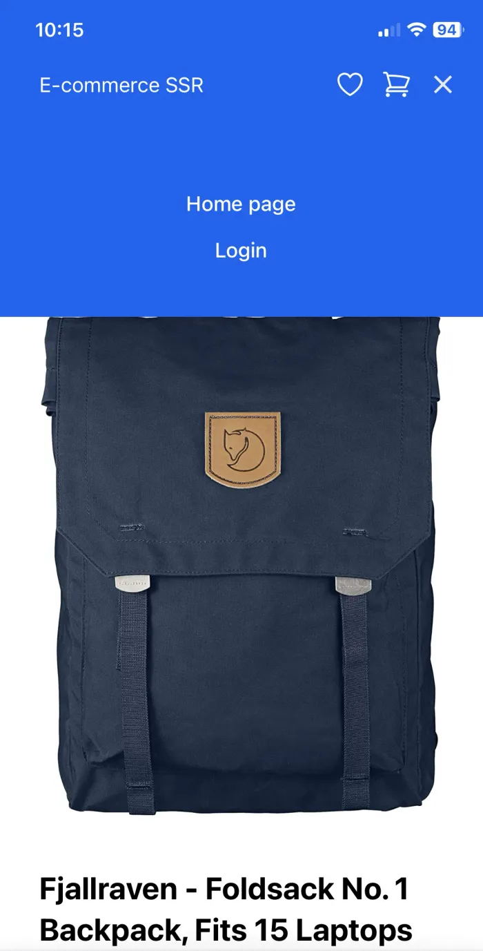 E-Commerce SSR image