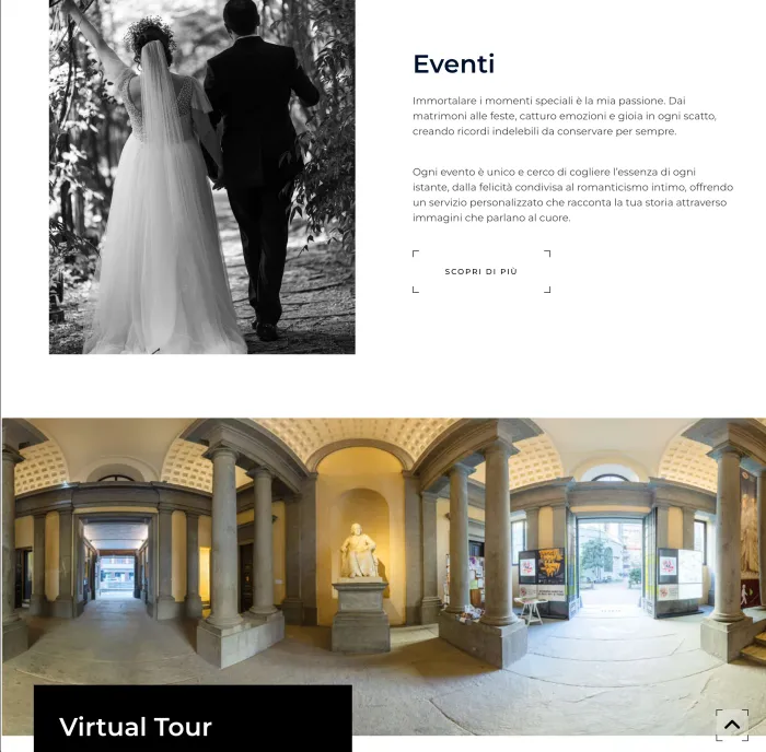 Photographer website image