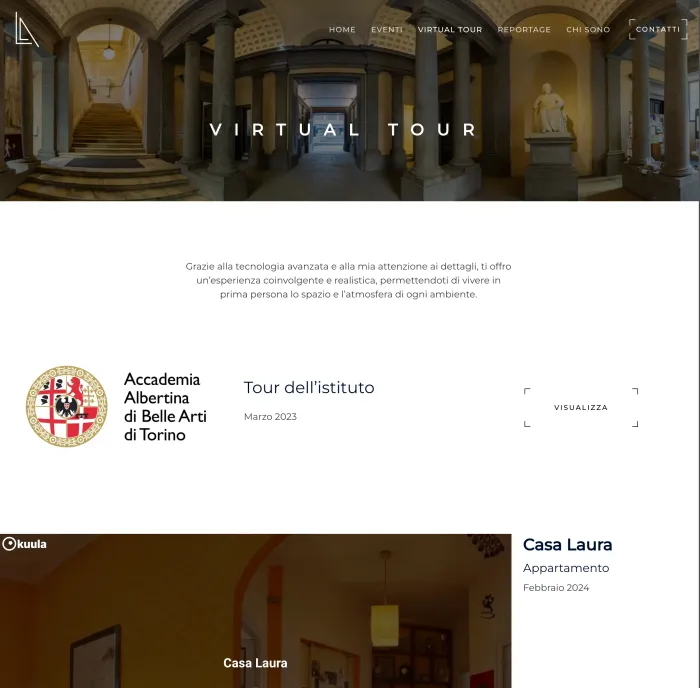 Photographer website image