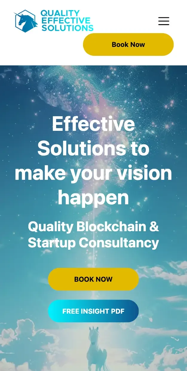 Startup consultancy website & logo image